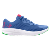 Steel Blue Under Armour Big Girls UA Charged Pursuit 2 River