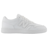 Light Gray Women's New Balance 480 Sneaker White