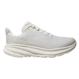 Light Gray Hoka Grade School Girls Clifton 9 White / Frost