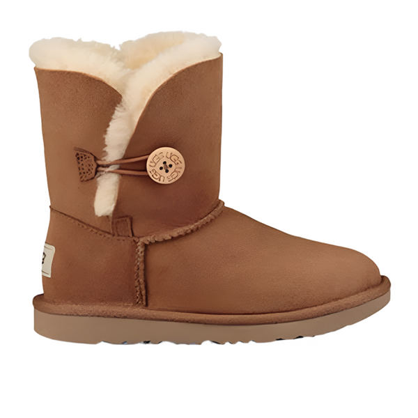 Sienna Ugg Kid's Bailey Button Chestnut