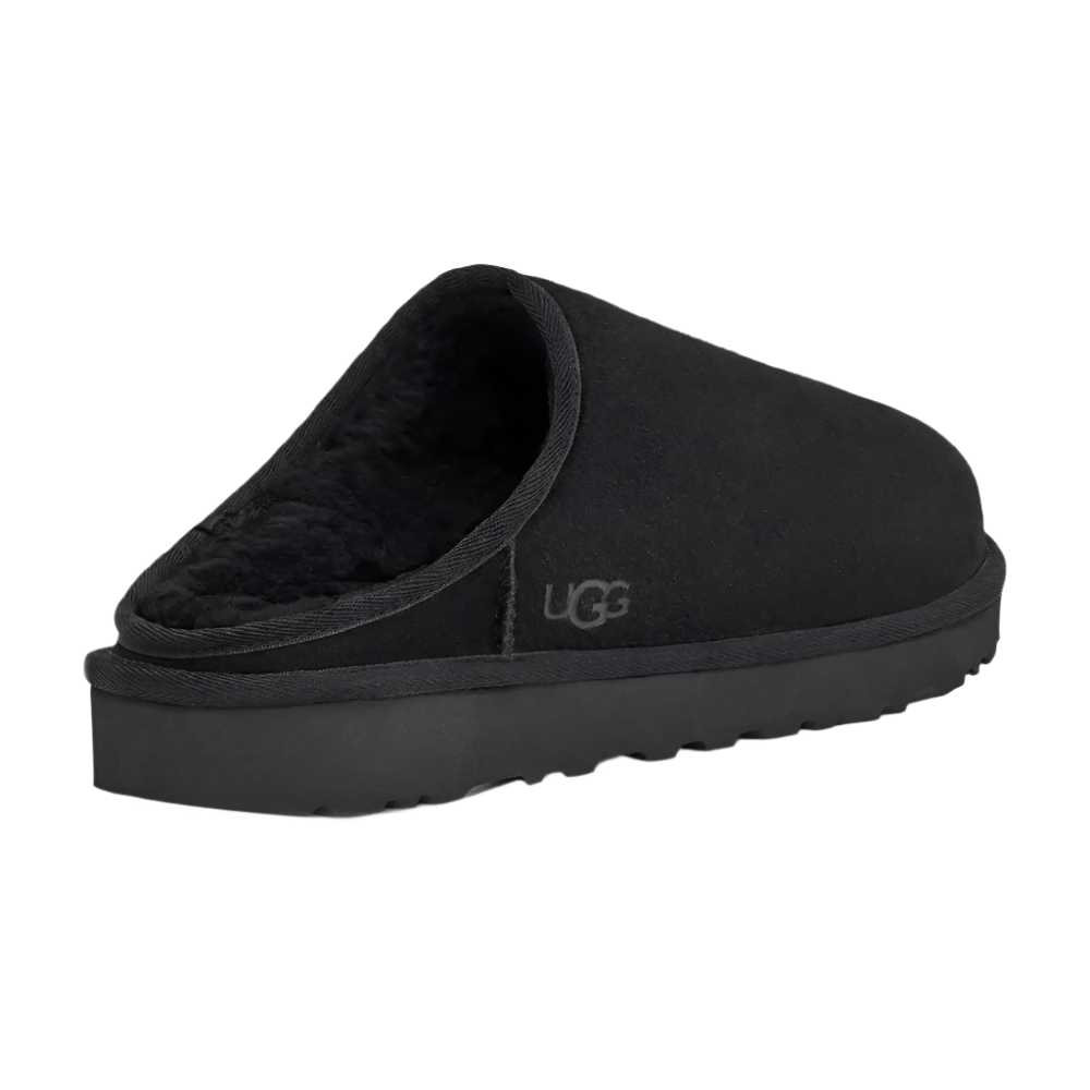 Dark Slate Gray Ugg Men's Classic Slip-On Slipper Black