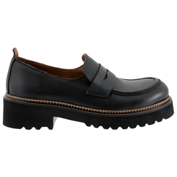 Black Bueno Women's Annie Penny Loafer Black