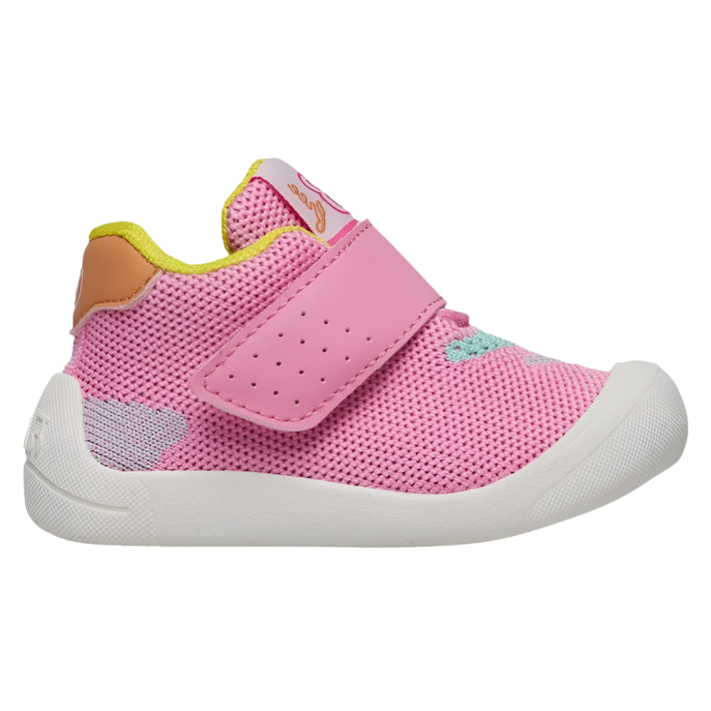 Gray Naturino Baby/Infant Girls Falcotto Free First Steps White / Pink