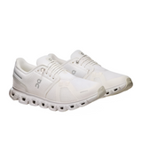 Light Gray On Running Women's Cloud 6 White / White