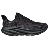 Dark Slate Gray Hoka Women's Clifton 9 Black / Black