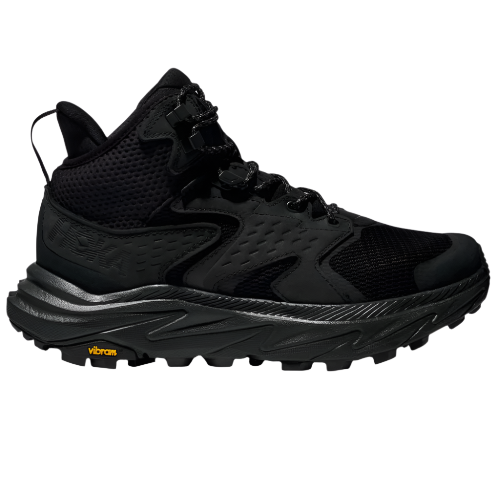 Black Hoka Men's Anacapa 2 Mid GTX Black / Black