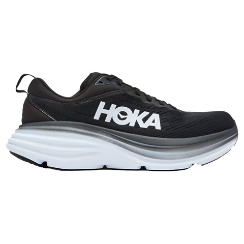 Hoka Women's Bondi 8 Black / White