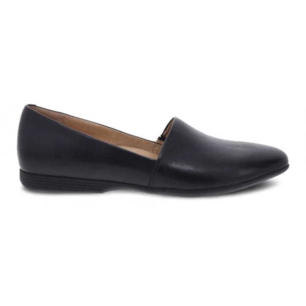 Dansko Women's Larisa Slip-On Flat Black Nappa