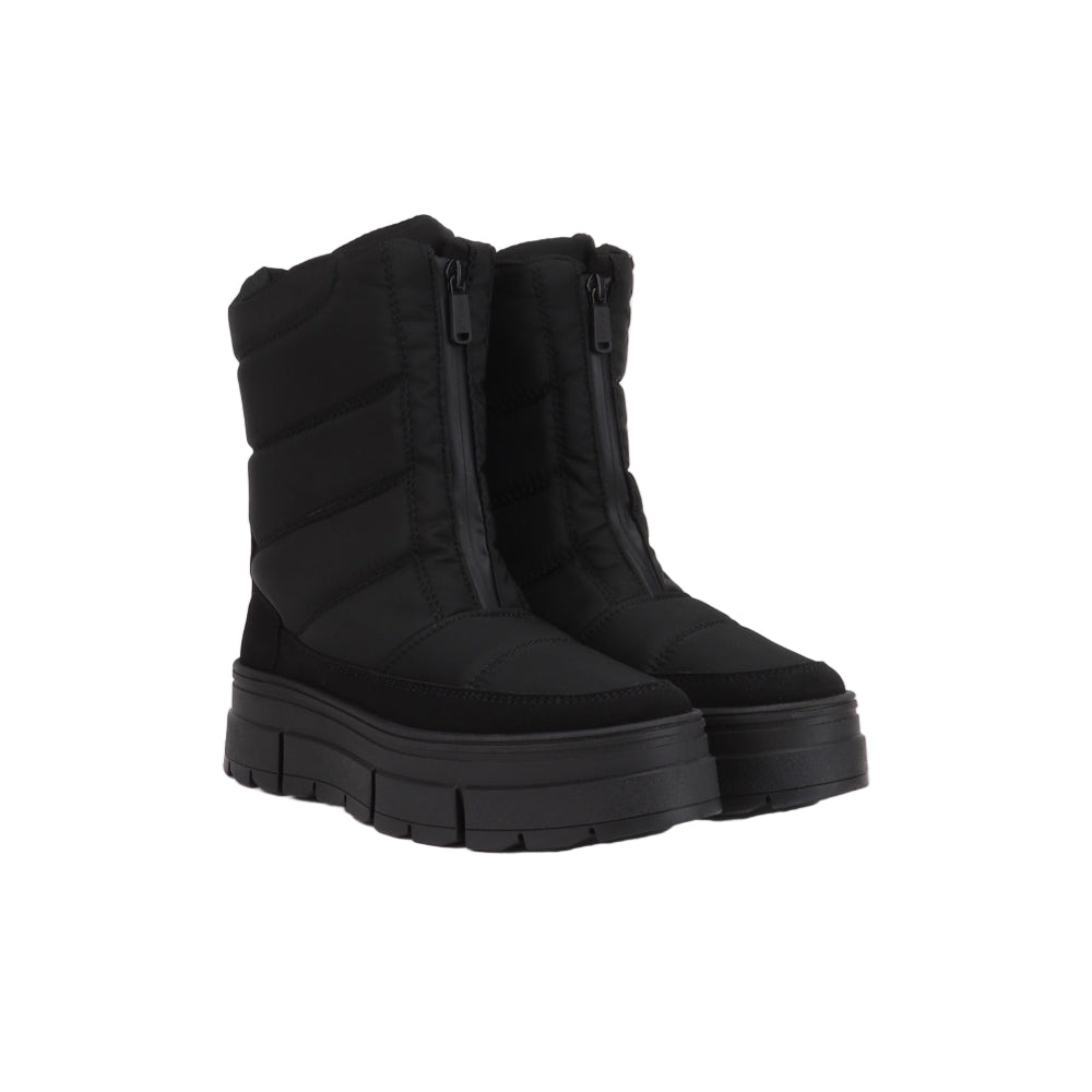 Black Pajar Women's Helene Front Zip Boot Black