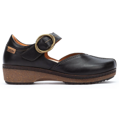 Dark Slate Gray Pikolinos Women's Granada Mary Jane Black