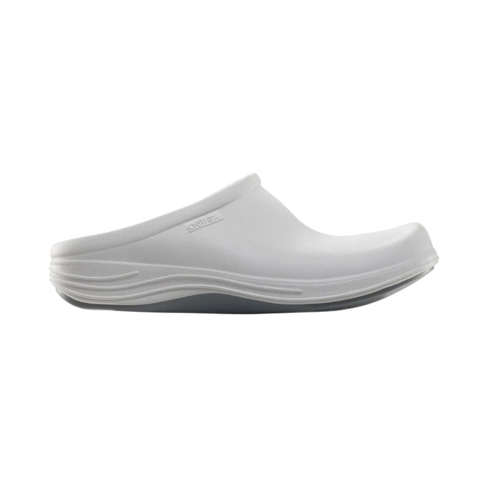 Gray Aetrex Women's Bondi Clog White