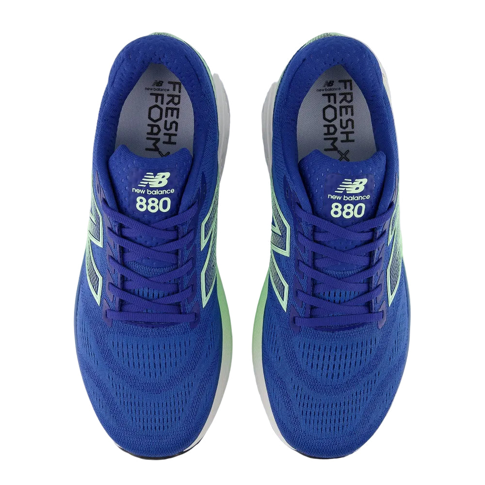 White Smoke New Balance Men's Fresh Foam X 880v15 Galaxy Blue