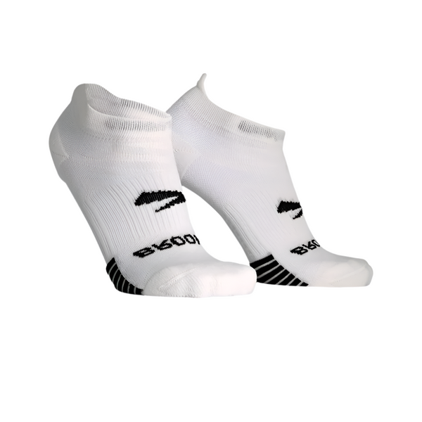 Light Gray Brooks Unisex Ghost Lite No Show Sock 2 Pack Assorted