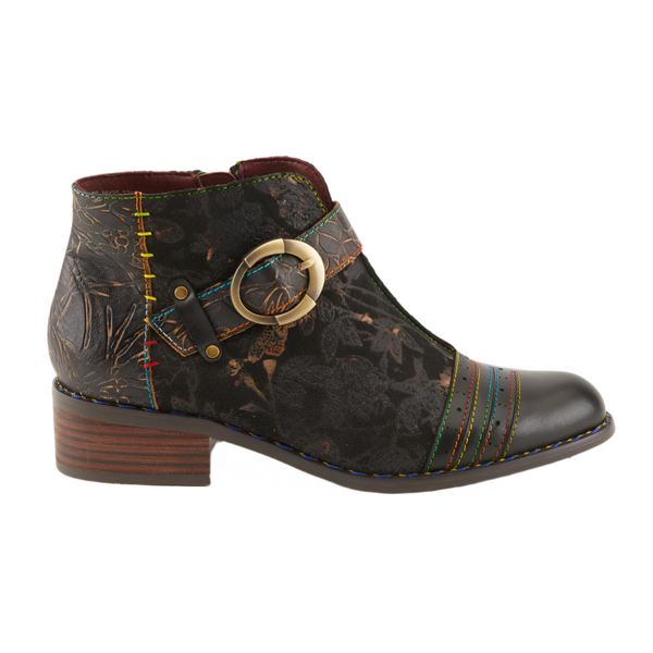 Dark Slate Gray Spring Step Women's Georgiana Boot Black Multi