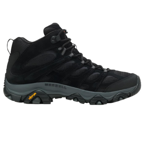 Dark Slate Gray Merrell Men's Moab 3 Mid Black