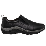 Dark Slate Gray Merrell Kid's Jungle Moc Black Leather