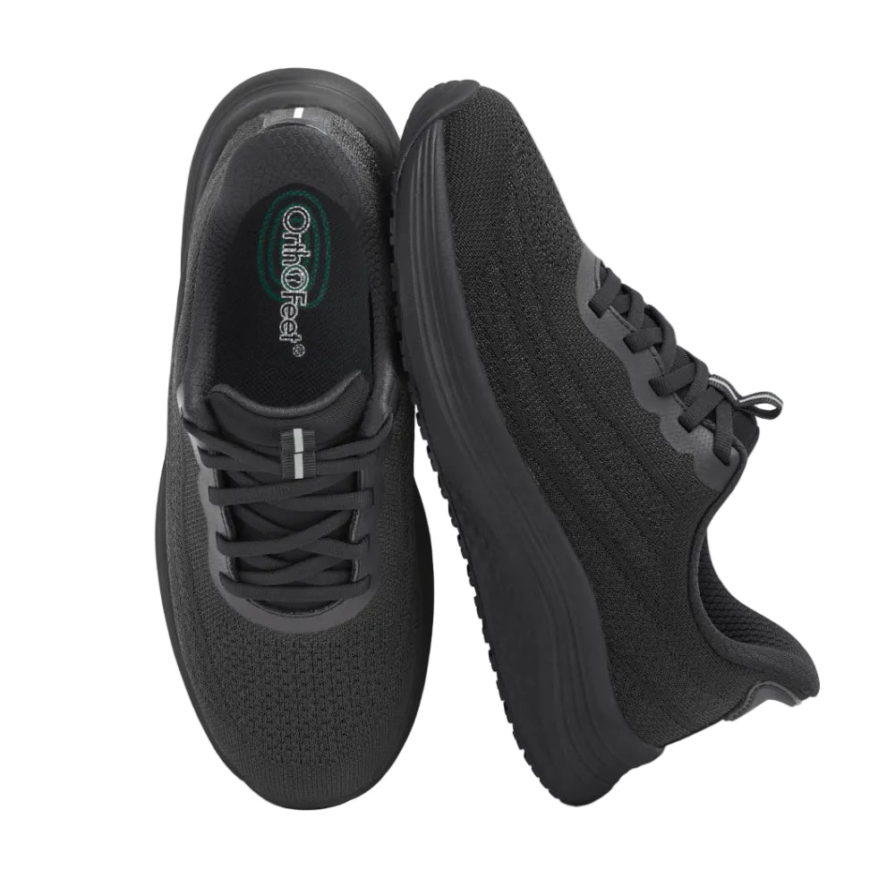 White Smoke Orthofeet Women's Nira Black/Black