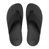 Dark Slate Gray FitFlop Women's Surfa Toe-Post Black