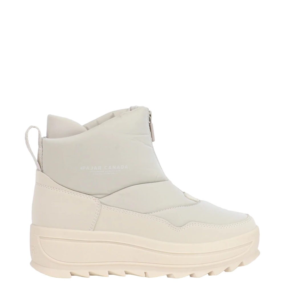Light Gray Women's Pajar Gala Front Zip Boot Chalk