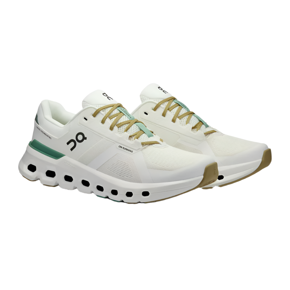 Light Gray On Running Women's Cloudrunner 2 White / Green