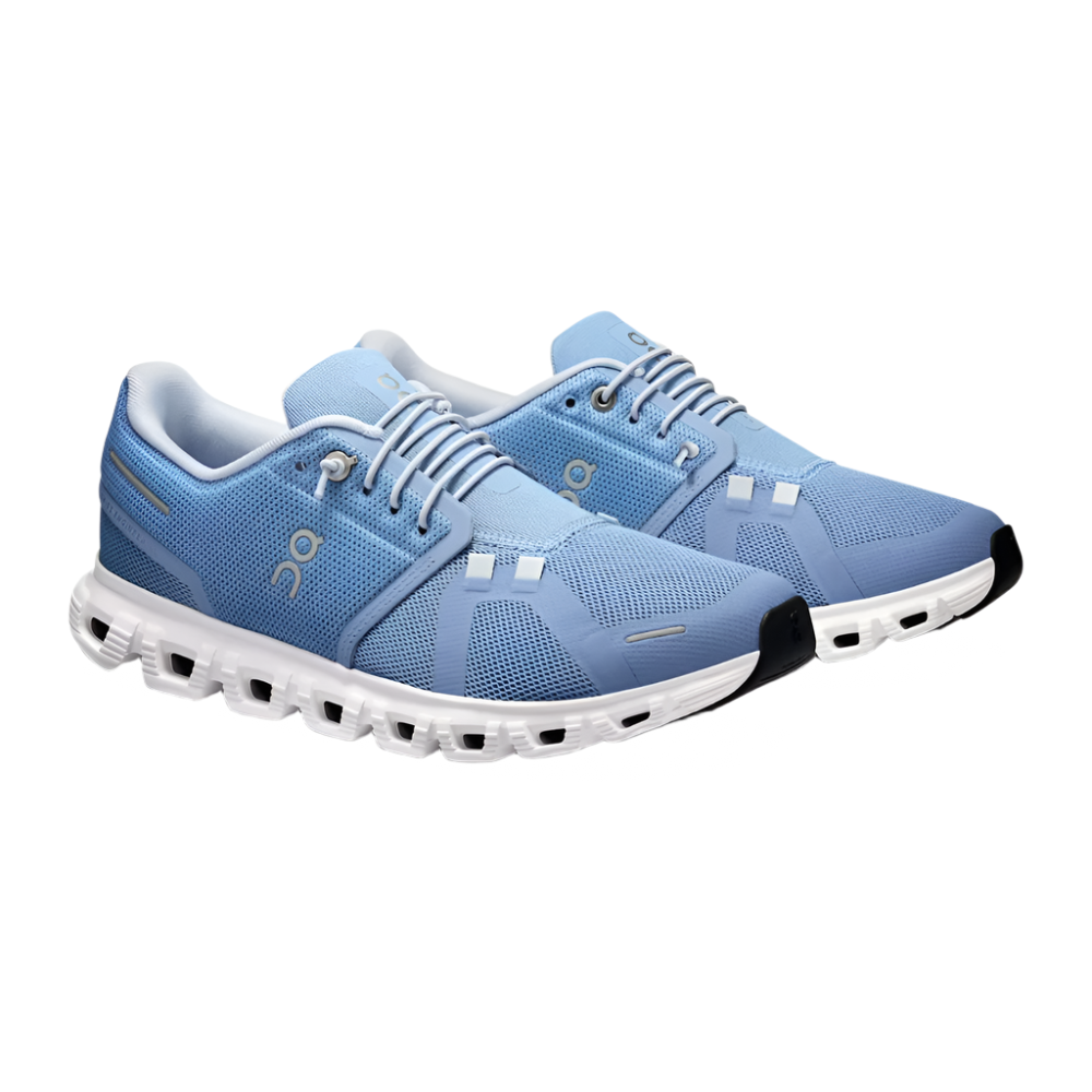 Light Slate Gray On Running Women's Cloud 6 Chambray / White