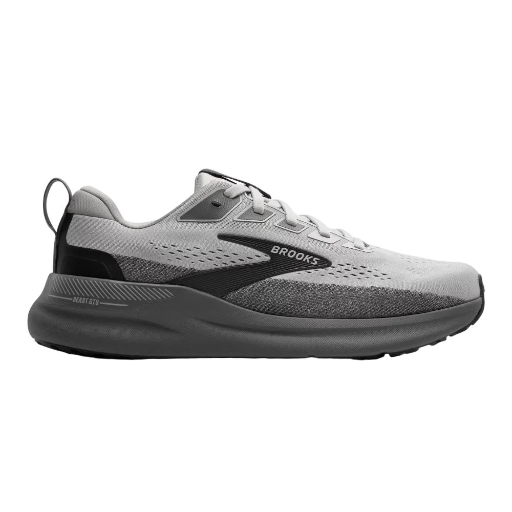 White Smoke Brooks Men's Beast GTS 26 Gray/Gray/Blackened Pearl