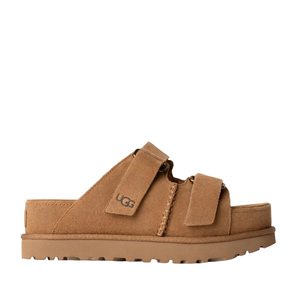 UGG Women's Goldenstar Hi Slide Chestnut