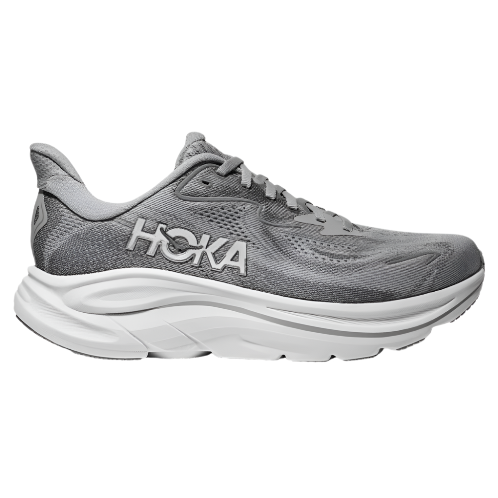 Gray Hoka Women's Clifton 10 Stellar Grey / Galactic Grey