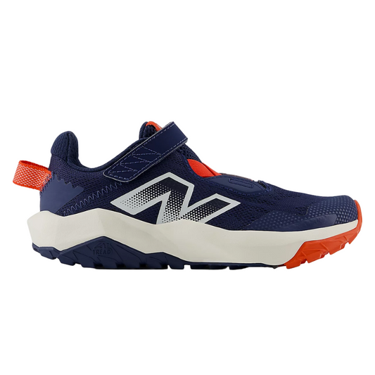 Dark Slate Gray New Balance Boys DynaSoft Nitrel v6 Hook and Loop NB Navy