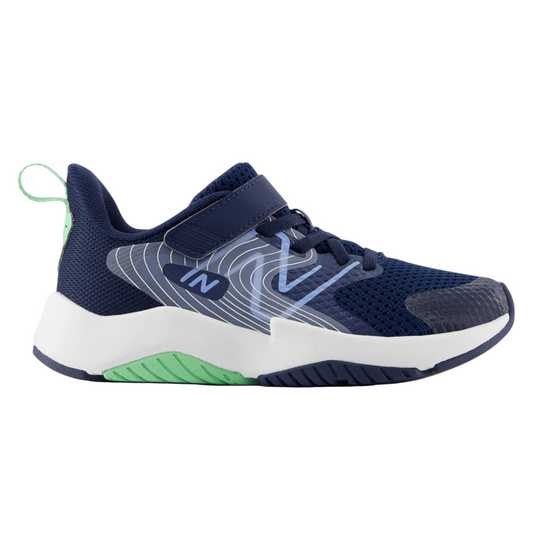 New Balance Boys Rave Run V2 Hook and Loop NB Navy
