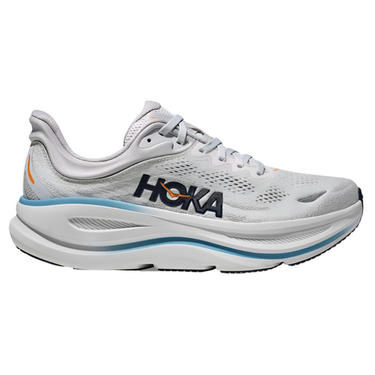Gray Hoka Men's Bondi 9 Stardust / Cosmic Grey