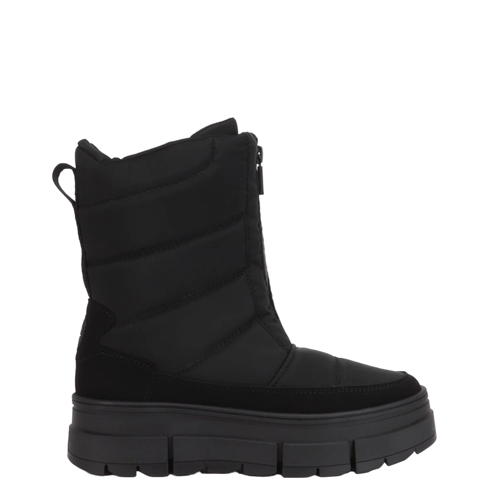 Dark Slate Gray Pajar Women's Helene Front Zip Boot Black