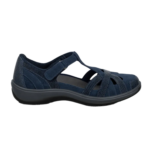 White Smoke Orthofeet Women's Juno Navy