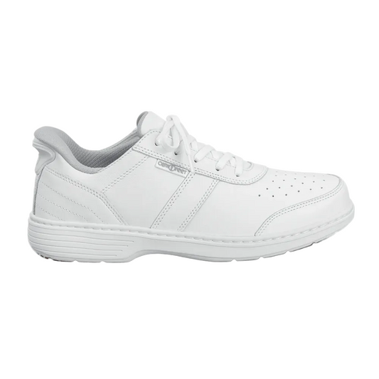Light Gray Orthofeet Men's Pierre Hands-Free Sneaker White
