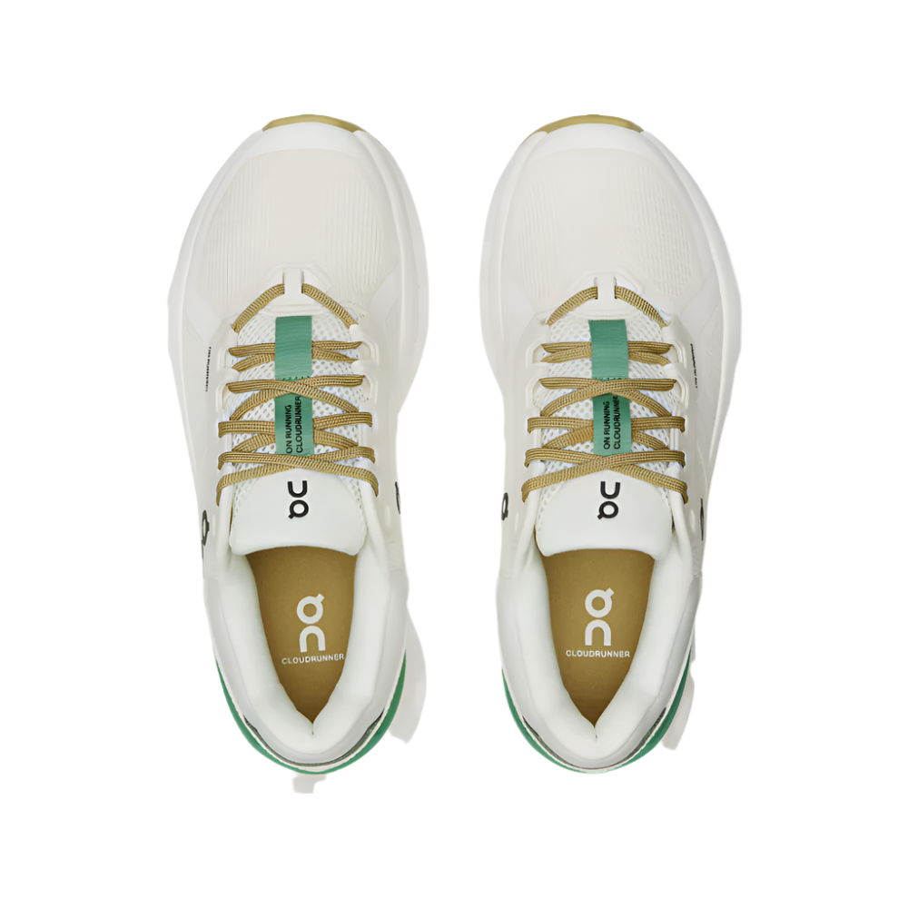 Light Gray On Running Women's Cloudrunner 2 White / Green