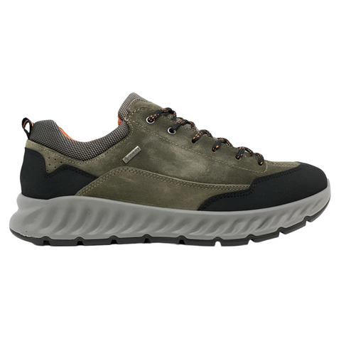 Dim Gray Ara Men's Pietro GORE-TEX Lace-Up Hiker Black / Salvia / Nubuck / Suede / Cordura