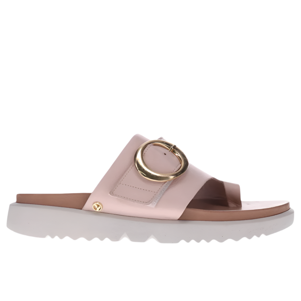 Gray Revere Women's Biscay Toe Post Slide Sandal