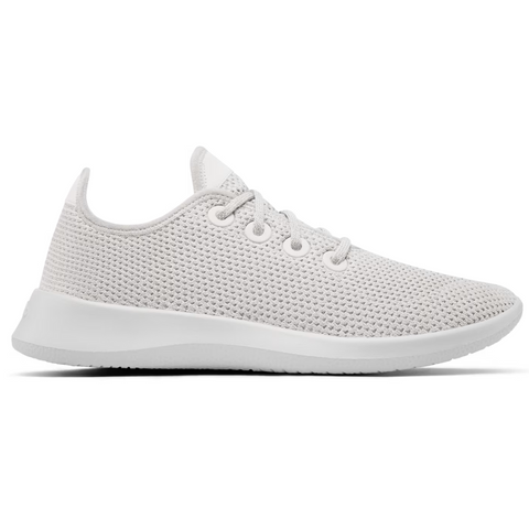 Light Gray Allbirds Women's Tree Runner Kaikoura White