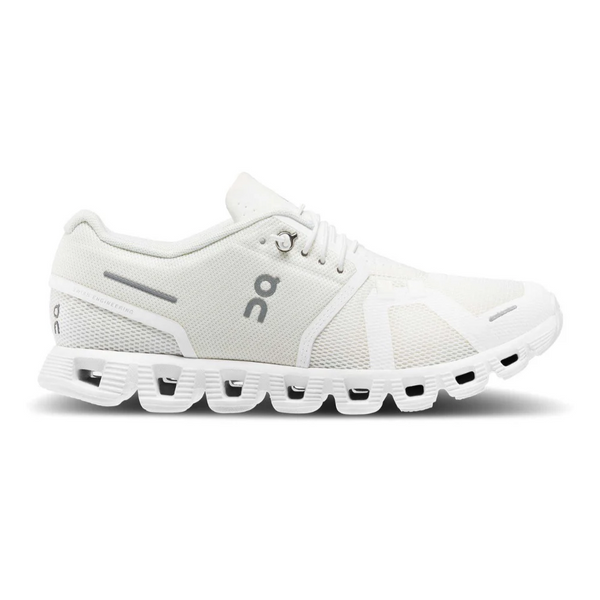 Light Gray On Running Women's Cloud 5 Undyed White / White