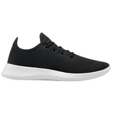 Dark Slate Gray Allbirds Women's Tree Runner Jet Black / White