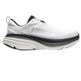 Light Gray Hoka Men's Bondi 8 White / Black