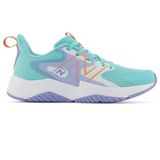 Light Steel Blue New Balance Big Girls Rave Run v2 Surf