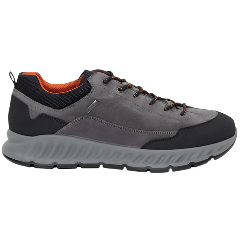 Dark Slate Gray Ara Men's Pietro GORE-TEX Lace-Up Hiker Boot Black / Anthracite / Nubuck / Suede