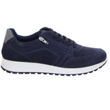 Dark Slate Gray Ara Men's Murray Zip Sneaker in Navy