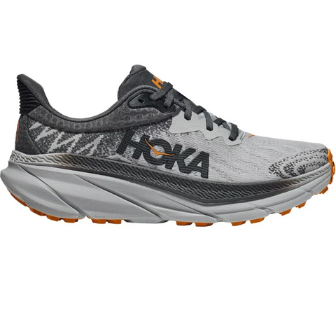 Light Slate Gray Hoka Men's Challenger ATR 7 Harbor Mist / Castlerock