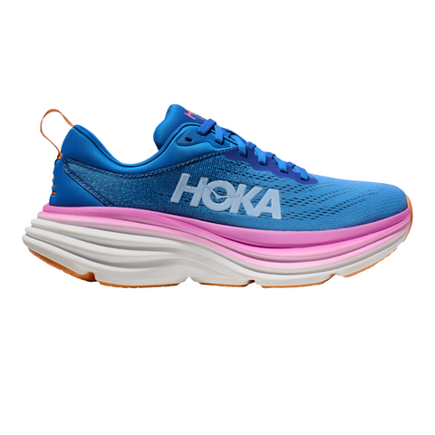 Dark Slate Blue Hoka Women's Bondi 8 Coastal Sky / All Aboard