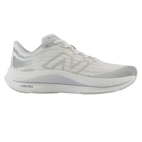 Gray New Balance Women's FuelCell Walker Elite White