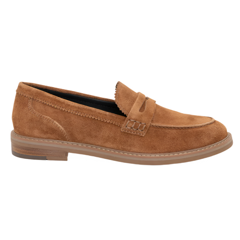 Sienna Ara Women's Kalendra Penny Loafer Nuts Suede