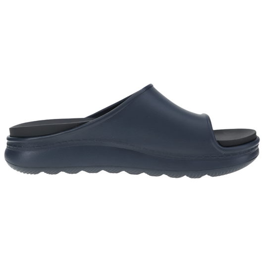 Dansko Women's Devyn Slide Sandal Navy Molded