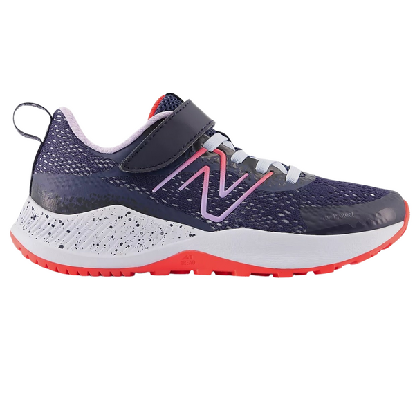 Gray New Balance Little Kids Hash DynaSoft Nitrel v5 Velcro Eclipse